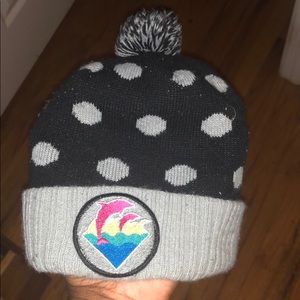 Pink dolphin beanie